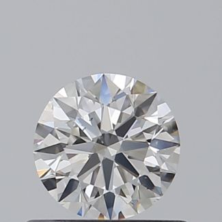 0.5 Carat Round F VS1 EX GIA Natural Diamond