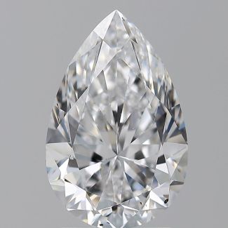 2.01 Carat Pear D SI1 - EX VG GIA Natural Diamond