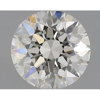 0.70 Carat Round J VS2 EX GIA Natural Diamond