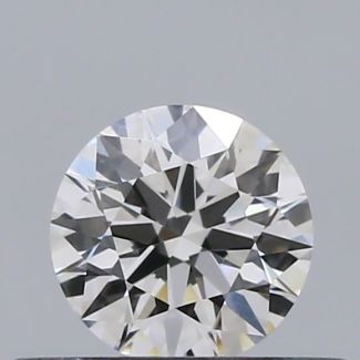 0.3 Carat Round H SI1 EX GIA Natural Diamond