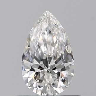 0.50 Carat Pear F SI1 - VG GIA Natural Diamond