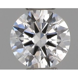 0.23 Carat Round E VS1 EX VG GIA Natural Diamond