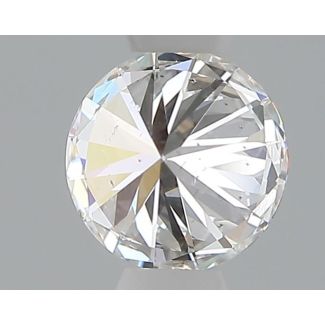 0.33 Carat Round F SI1 EX GIA Natural Diamond