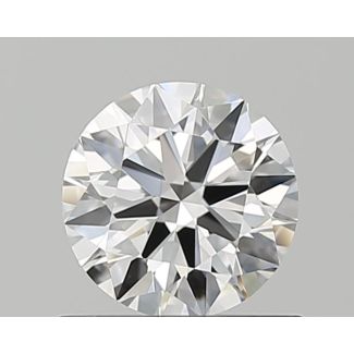 0.7 Carat Round F VVS2 EX GIA Natural Diamond