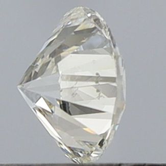 0.52 Carat Round G SI1 EX GIA Natural Diamond