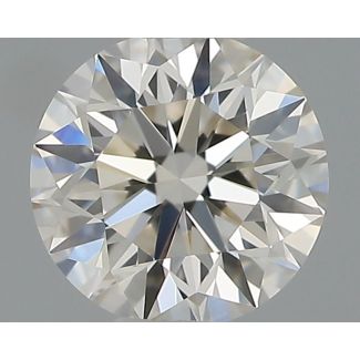 0.3 Carat Round I VS2 EX GIA Natural Diamond