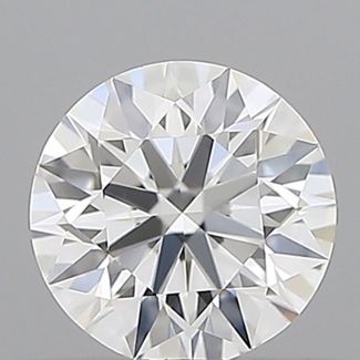 0.34 Carat Round E VVS1 EX GIA Natural Diamond