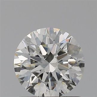 0.81 Carat Round H SI1 EX GIA Natural Diamond