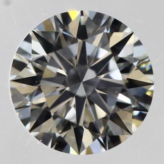 0.23 Carat Round G VVS1 EX GIA Natural Diamond