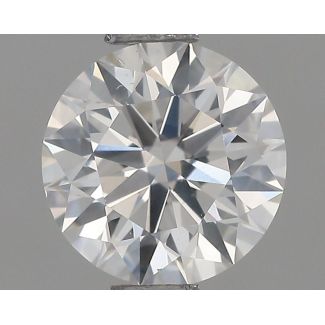 0.70 Carat Round G SI1 EX GIA Natural Diamond