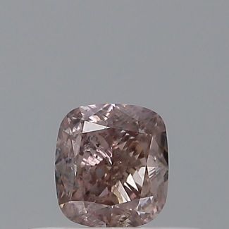 0.31 Carat Cushion Modified Fancy Pink I1 - VG GD GIA Natural Diamond