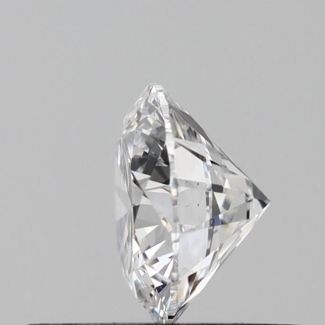 0.51 Carat Round D SI1 EX GIA Natural Diamond