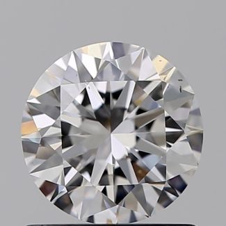 0.80 Carat Round E VS2 EX GIA Natural Diamond