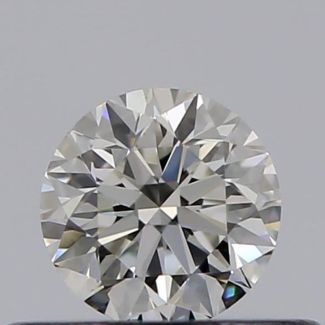 0.30 Carat Round H VVS2 VG EX GIA Natural Diamond