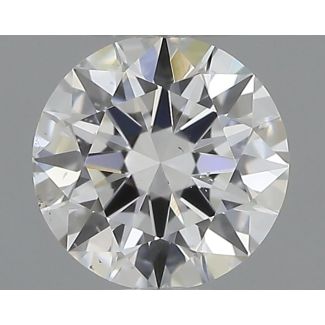 0.35 Carat Round E SI1 EX GIA Natural Diamond