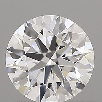 0.37 Carat Round D VS1 EX GIA Natural Diamond