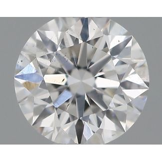 0.4 Carat Round E SI2 EX IGI Natural Diamond