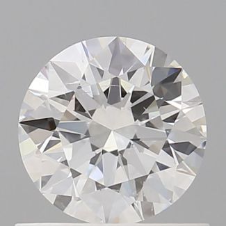 0.72 Carat Round E SI1 EX GIA Natural Diamond