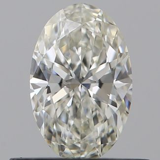 0.5 Carat Oval G VVS2 - EX IGI Natural Diamond