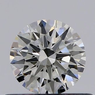 0.40 Carat Round I SI1 VG GIA Natural Diamond