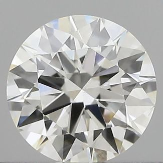 0.50 Carat Round G VS1 EX IGI Natural Diamond