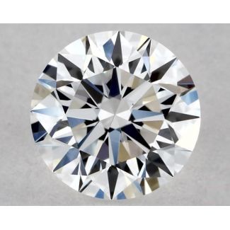 0.41 Carat Round E IF EX GIA Natural Diamond