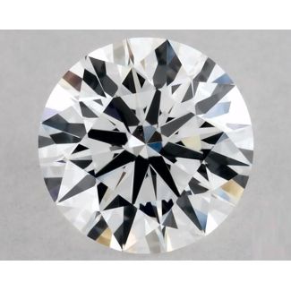 0.52 Carat Round E VS1 EX GIA Natural Diamond