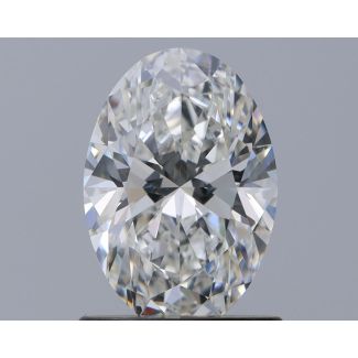 1.01 Carat Oval H VVS2 - EX VG GIA Natural Diamond