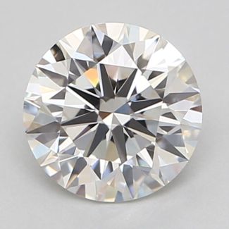 0.52 Carat Round H VS1 EX GIA Natural Diamond