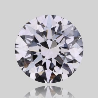 0.7 Carat Round I VVS2 EX GIA Natural Diamond