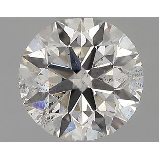 0.7 Carat Round G SI2 EX GIA Natural Diamond