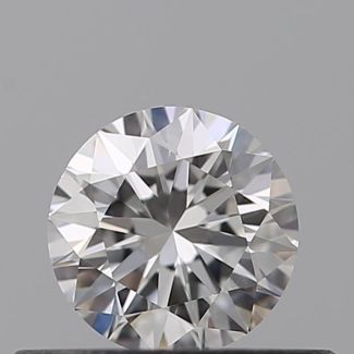 0.30 Carat Round F VS1 EX GIA Natural Diamond