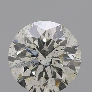 0.45 Carat Round I SI2 EX VG IGI Natural Diamond