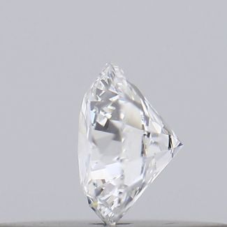 0.18 Carat Round E VVS2 EX GIA Natural Diamond