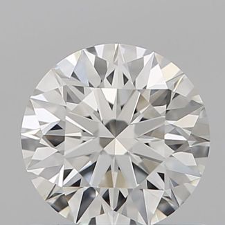 0.71 Carat Round H IF EX GIA Natural Diamond