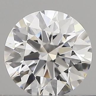 0.27 Carat Round D IF EX GIA Natural Diamond