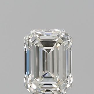 1.01 Carat Emerald H VS2 - EX IGI Natural Diamond