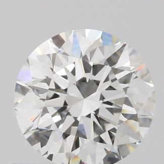 0.55 Carat Round G VVS2 EX GIA Natural Diamond