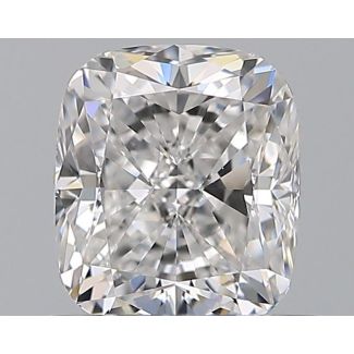 0.7 Carat Cushion Brilliant D VVS2 - EX GD GIA Natural Diamond