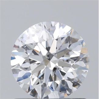 0.95 Carat Round D SI2 EX GIA Natural Diamond