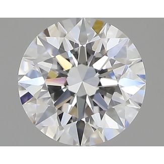 0.5 Carat Round D VS1 EX VG GIA Natural Diamond