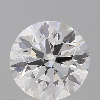 0.55 Carat Round D VVS1 EX GIA Natural Diamond