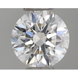 0.3 Carat Round H VS1 EX GIA Natural Diamond