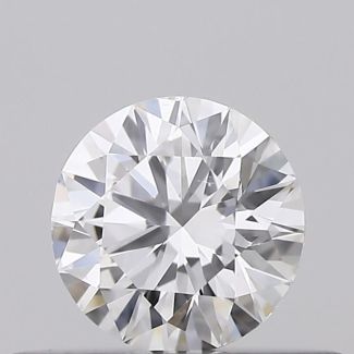 0.3 Carat Round F VS1 EX VG GIA Natural Diamond