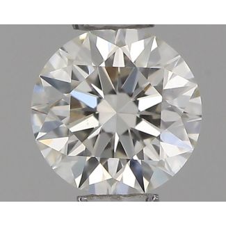 0.32 Carat Round H VS1 EX IGI Natural Diamond