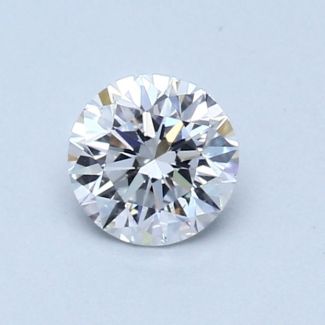 0.51 Carat Round D VS2 VG GIA Natural Diamond