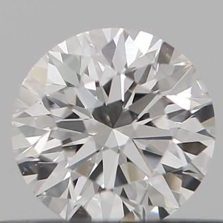 0.4 Carat Round F VS2 EX GIA Natural Diamond