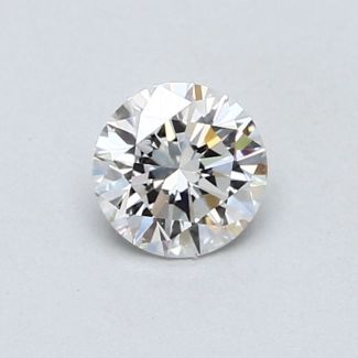 0.52 Carat Round E SI1 VG EX GIA Natural Diamond