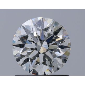 1.0 Carat Round H SI2 EX GIA Natural Diamond