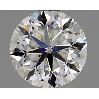 1.01 Carat Round H SI1 GD EX VG GIA Natural Diamond